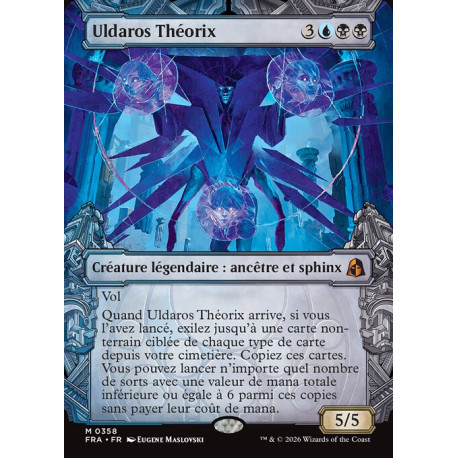 (Foil) Multicolore - Uldaros Théorix (V2, Sculptor's Stronghold) (M) [FRA]