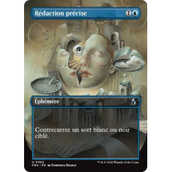 (Foil) Bleue - Rédaction précise (V2, Braintwister Series) (U) [FRA]