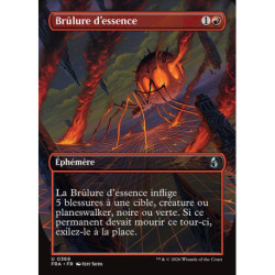 (Foil) Rouge - Brûlure d'essence (V2, Braintwister Series) (U) [FRA]