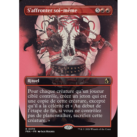 (Foil) Rouge - S'affronter soi-même (V2, Braintwister Series) (R) [FRA]