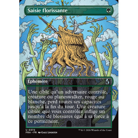 (Foil) Verte - Saisie florissante (V2, Braintwister Series) (U) [FRA]
