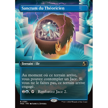 (Foil) Terrain - Sanctum du Théoricien (V2, Braintwister Series) (R) [FRA]