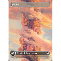 (Foil) Terrain - Plaine (V4, Borderless Tower) (L) [FRA]