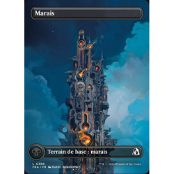 (Foil) Terrain - Marais (V3, Borderless Tower) (L) [FRA]