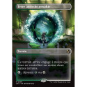 (Foil) Terrain - Terre agricole envahie (V2, Borderless Portal View) (R) [FRA]