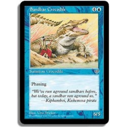 Bleue - Crocodile des bancs de sable (C)