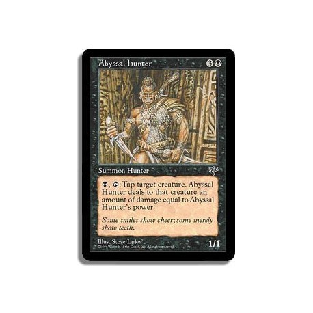 Noire - Chasseur des abysses (R)