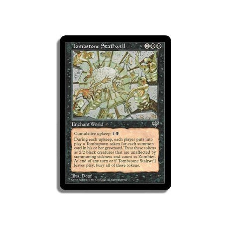 Noire - La sepulcrale volee de marches (R)