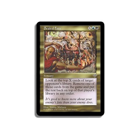 Or - Destin scelle (U)