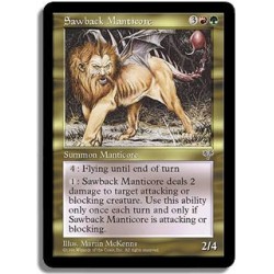 Or - Manticore au dos crenele (R)