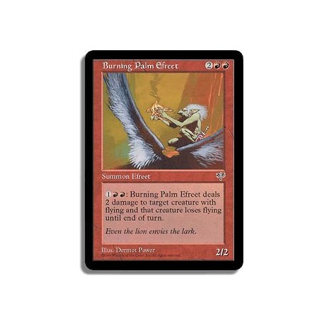 Rouge - Efrit de la paume ardente (U)