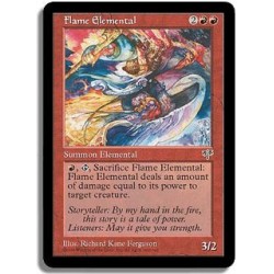 Rouge - Elemental de flammes (U)