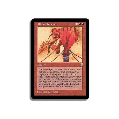 Rouge - Encheres illicites (R)