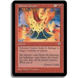 Rouge - Geyser volcanique (U)