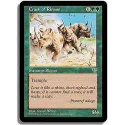 Verte - Deferlante de rhinoceros (C)