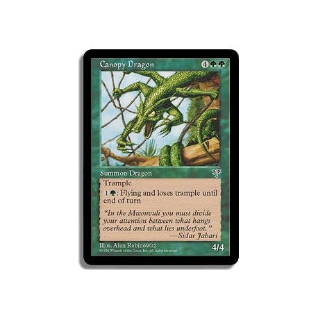 Verte - Dragon de la canopee (R)