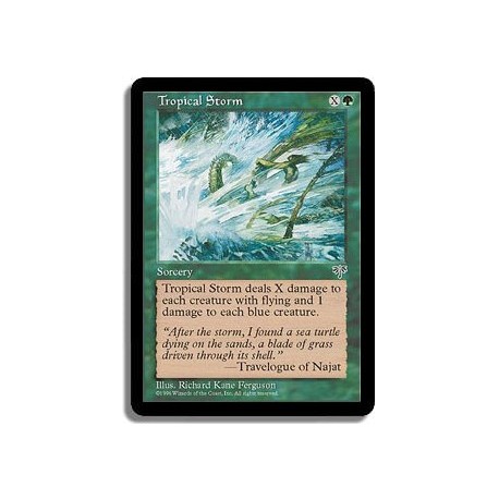 Verte - Orage tropical (U)
