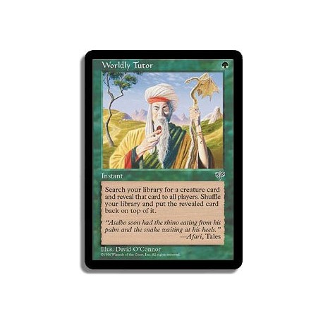 Verte - Precepteur materialiste (U)