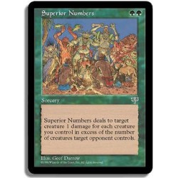 Verte - Superiorite numerique (U)
