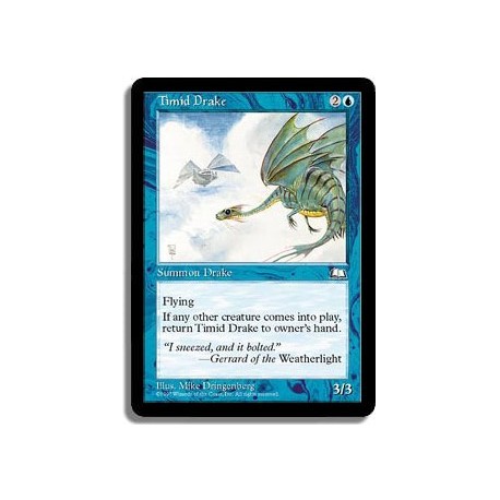 Bleue - Drakon fuyard (U)