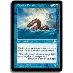 Bleue - Serpent de mer de tolaria (R)