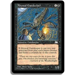 Noire - Gardien de la porte des abysses (C)