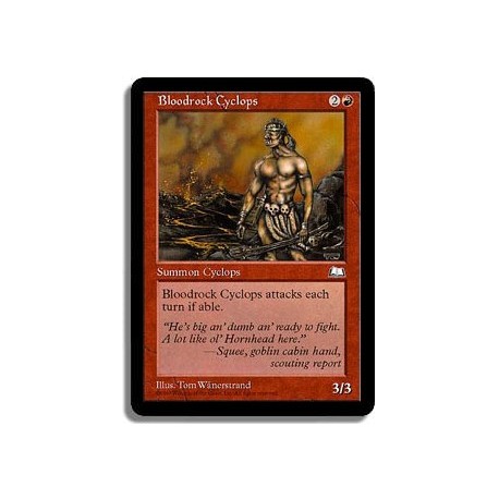Rouge - Cyclope de rochesang (C)