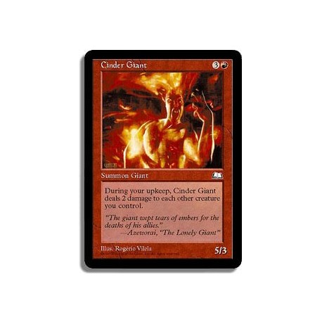 Rouge - Geant des cendres (U)