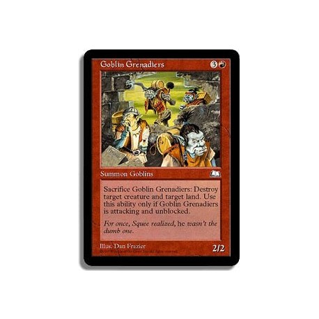 Rouge - Grenadiers gobelins (U)