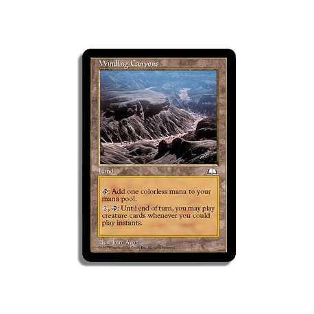 Terrain - Canyons serpentants (R)