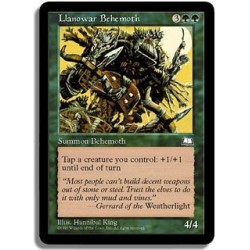 Verte - Behemoth de llanowar (U)