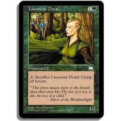 Verte - Druide llanowar (C)