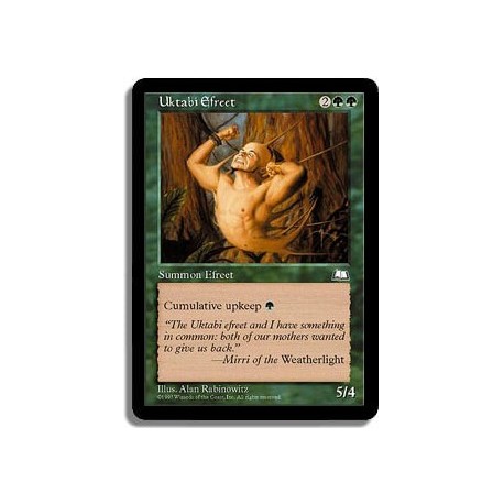 Verte - Efrit de l'ouktabi (C)