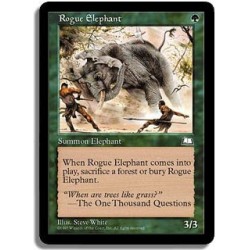 Verte - Elephant solitaire (C)