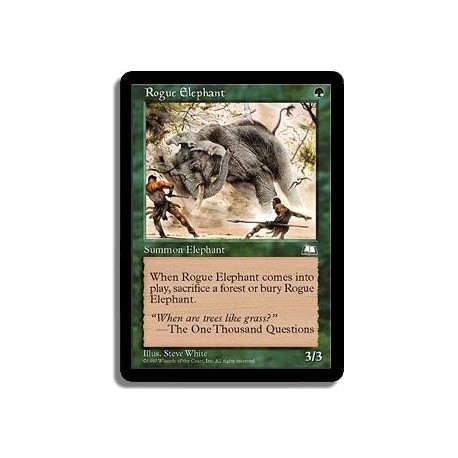 Verte - Elephant solitaire (C)