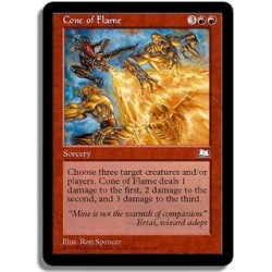 Rouge - Cone de flammes (U)