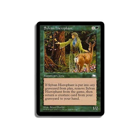 Verte - Hierophante sylvestre (U)