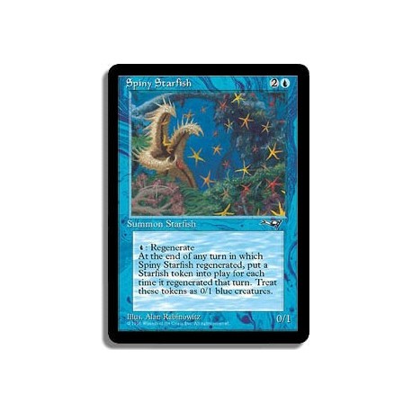 Bleue - Etoile de mer epineuse (U)