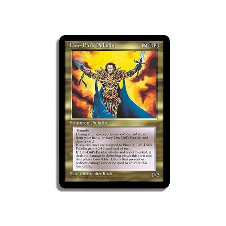 Or - Paladin de lim-dul (U)