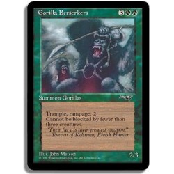 Verte - Berserkers gorilles (C)