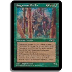Verte - Gorille gargantuesque (R)