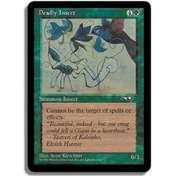 Verte - Insecte mortel (U)