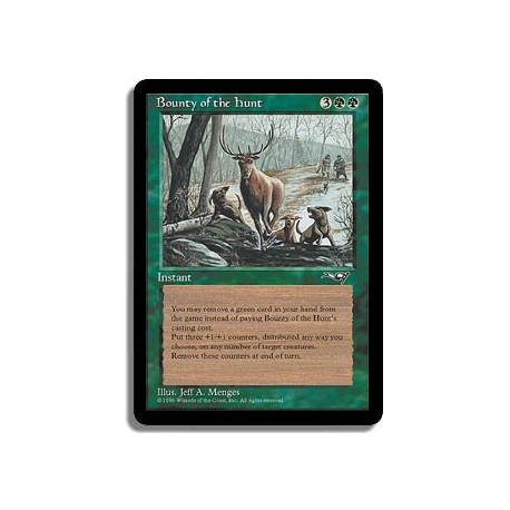 Verte - Prime de chasse (U)