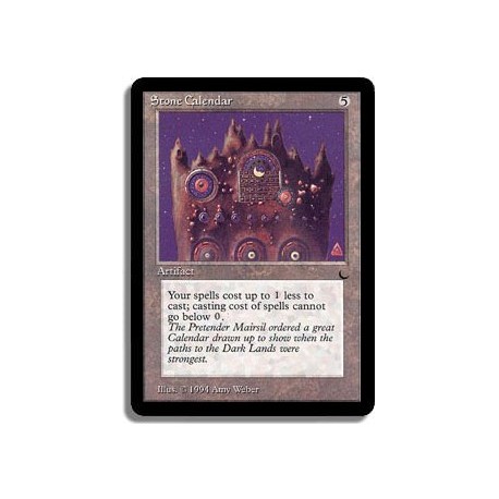 Artefact - Stone calendar (R)