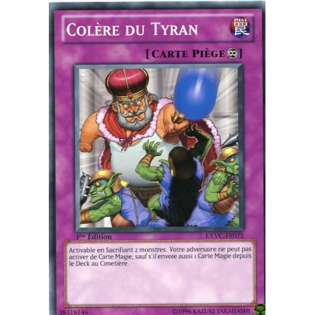 Colère Du Tyran (C) [EXVC]