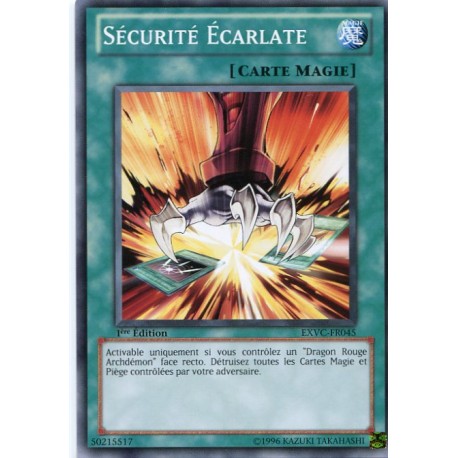 Sécurité Ecarlate (C) [EXVC]
