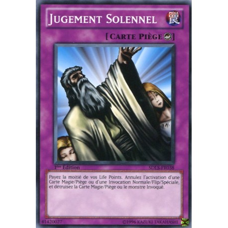 Jugement Solennel (C) [SDLS]