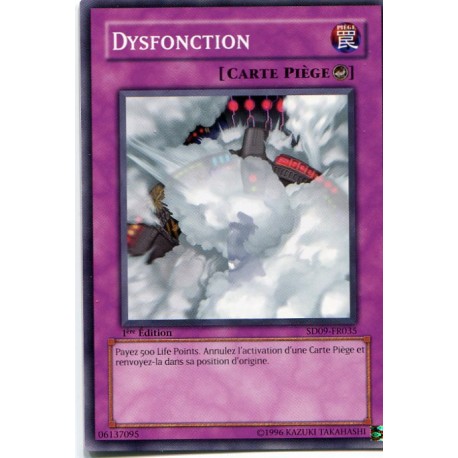 Dysfonction (C) [SD09]