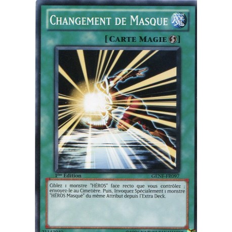 Changement de Masque (C) [GENF]