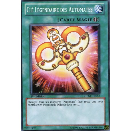 Clé Légendaire des Automates (C) [GENF]